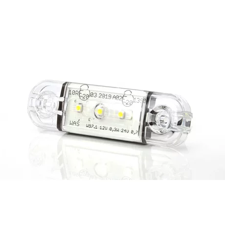LAMPA GABARIT LED 710 W97.1, 12V-24V, POZITIE ALB WAS