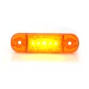 LAMPA GABARIT LED 711 W97.2, 12V-24V, POZITIE PORTOCALIU WAS