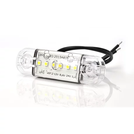LAMPA GABARIT LED 713 W97.2, 12V-24V, POZITIE ALB WAS