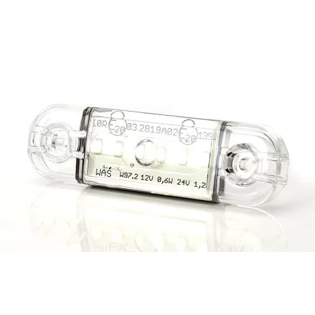 LAMPA GABARIT LED 713 W97.2, 12V-24V, POZITIE ALB WAS