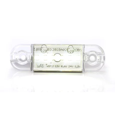 LAMPA GABARIT LED 713 W97.2, 12V-24V, POZITIE ALB WAS