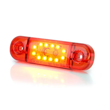 LAMPA GABARIT LED 715 W97.3, 12V-24V, POZITIE ROSU WAS