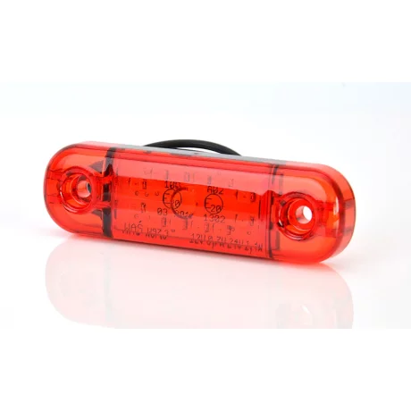 LAMPA GABARIT LED 715 W97.3, 12V-24V, POZITIE ROSU WAS