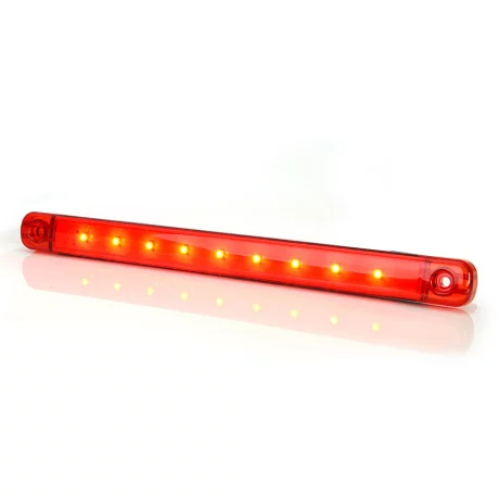 LAMPA GABARIT LED 718 W97.4, 12V-24V, POZITIE ROSU WAS