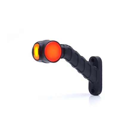 LAMPA GABARIT LED CU BRAT 1093L W148.1, 12V-24V, POZITIE ALB / ROSU / PORTOCALIU STANGA WAS