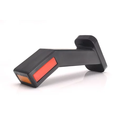 LAMPA GABARIT LED CU BRAT 1171L W168.4, 12V-24V, POZITIE ALB / ROSU / PORTOCALIU STANGA WAS