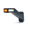 LAMPA GABARIT LED CU BRAT 1171P W168.4, 12V-24V, POZITIE ALB / ROSU / PORTOCALIU DREAPTA WAS
