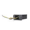 LAMPA GABARIT LED CU BRAT 1259L W168.6DD, 12V-24V, POZITIE ALB / ROSU / PORTOCALIU CU SEMNALIZARE STANGA WAS