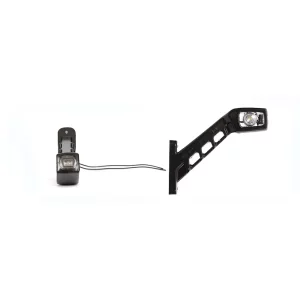 LAMPA GABARIT LED CU BRAT 238P W48, 12V-24V, POZITIE ALB / ROSU / PORTOCALIU DREAPTA WAS