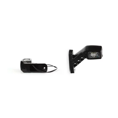 LAMPA GABARIT LED CU BRAT 241P W49, 12V-24V, POZITIE ALB / ROSU / PORTOCALIU DREAPTA WAS
