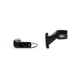 LAMPA GABARIT LED CU BRAT 241P W49, 12V-24V, POZITIE ALB / ROSU / PORTOCALIU DREAPTA WAS