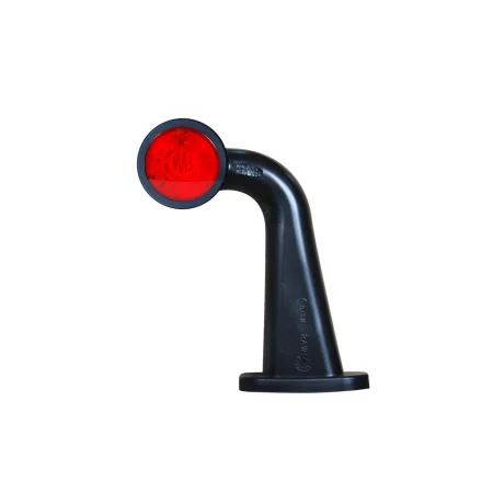 LAMPA GABARIT LED CU BRAT 499BCP W21.5w, 12V-24V, POZITIE ALB / ROSU DREAPTA WAS
