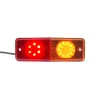 LAMPA MULTIFUNCTIONALA SPATE LED 487WO72UD, 12V-24V, SEMNALIZARE / STOP / POZITIE WAS