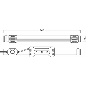 LANTERNA DE FRUNTE OSRAM FLEXIBLE HEAD TORCH LEDIL414