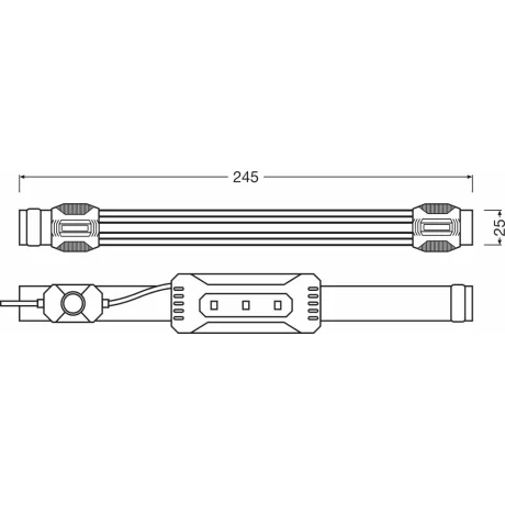 LANTERNA DE FRUNTE OSRAM FLEXIBLE HEAD TORCH LEDIL414