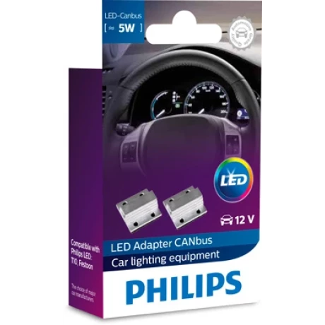 LED CANBUS CONTROL 12V 5W SET 2 BUC PHILIPS