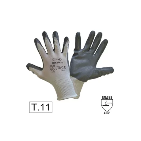 MANUSI DE LUCRU CU PALMA INTARITA DE NITRIL T11 JBM