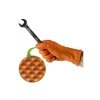 MANUSI DIN NITRIL DE CULOARE ORANGE 7.0 MARIMEA: L (100 DE UNITATI) JBM