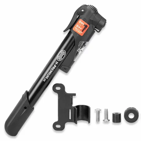 MINI POMPA MANUALA CU MANOMETRU PREMIUM PENTRU BICICLETE