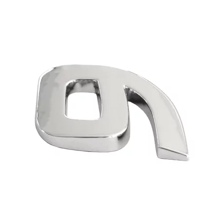 ORNAMENT AUTO 3D. CIFRA 9. 26 MM. CROMAT