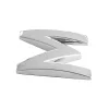 ORNAMENT AUTO 3D. LITERA M. 26 MM. CROMAT