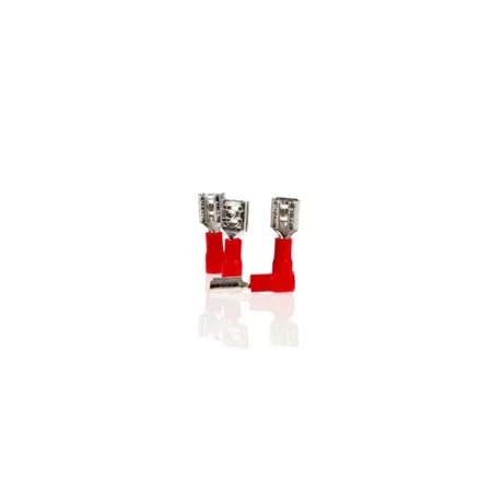 PAPUC ELECTRIC AUTO IZOLAT ROSU TIP TATA 6.3mm - SET 10