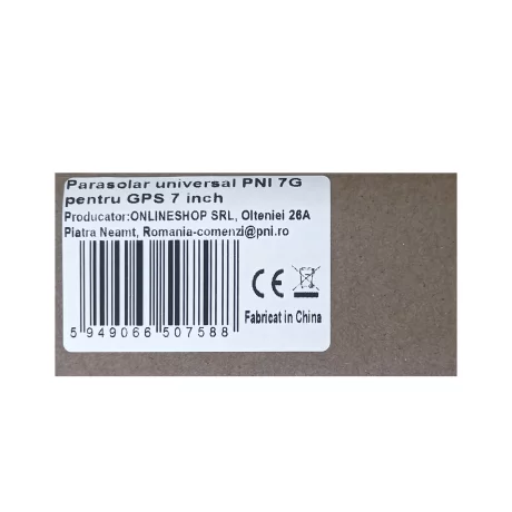 PARASOLAR UNIVERSAL PNI 7G PENTRU SISTEME NAVIGATIE GPS CU ECRAN DE 7 INCH
