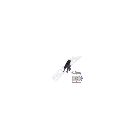 PLACA BORNE 2.8 MM SET 25 BUC
