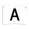 PLACA INSEMN -A- 400X300 MM ALUMINIU PLIABILA VERTICAL HICO