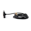 PROIECTOR STROBOSCOPIC LED PORTOCALIU 1469 W218 CU MONTARE IN GRILA, 2 FAZE FLASH, 12V-24V, 21W WAS
