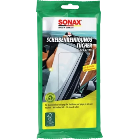 SERVETELE SUPRAFETE STICLA PACHET 10 BUCATI SONAX