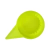 SET 10 BUCATI CAPAC PLASTIC PENTRU PREZON ROATA CU INDICATOR 33 MM NEON GALBEN 54.5 MM