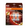 SET 2 BECURI 12V H7 55 W NIGHT BREAKER +220% OSRAM