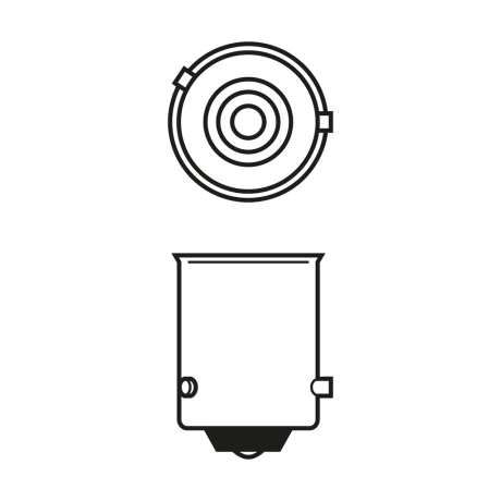 SET 2 BECURI 12V PY21W 21W PURE LIGHT (blister) BOSCH