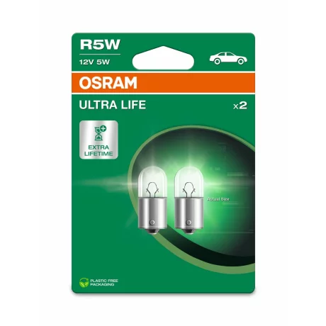 SET 2 BECURI 12V R5W ULTRA LIFE BLISTER OSRAM