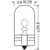 SET 2 BECURI 12V W5W ULTRA LIFE BLISTER OSRAM