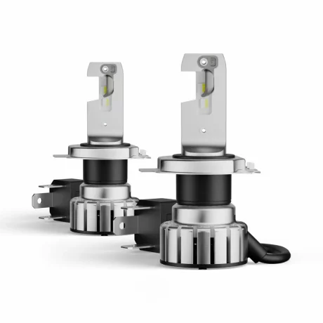 SET 2 BECURI NIGHT BREAKER LED SMART H4 +330% CUTIE OMOLOGARE RAR