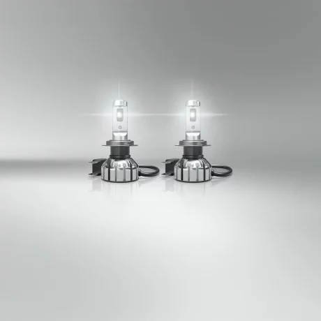SET 2 BECURI NIGHT BREAKER LED SMART H7 +330% BLISTER OMOLOGARE RAR