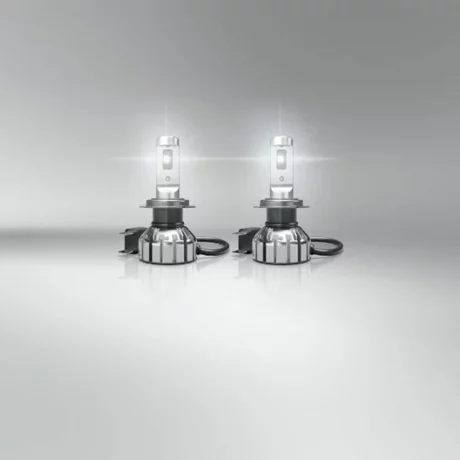 SET 2 BECURI NIGHT BREAKER LED SMART H7 +330% BLISTER OMOLOGARE RAR