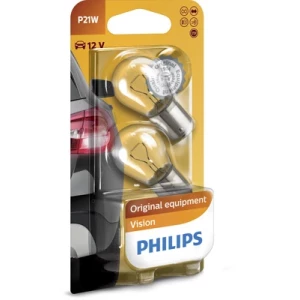 SET 2 BECURI P21W 12V BA15S BLISTER PHILIPS