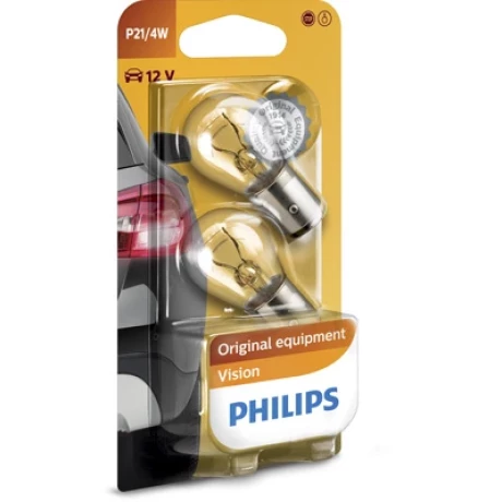 SET 2 BECURI STOP FRANA P21/4W 12V (blister) PHILIPS