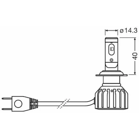 SET 2 BECURI TRUCKSTAR LED H7 OSRAM