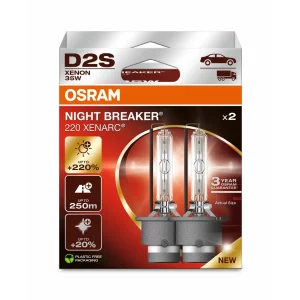 SET 2 BECURI XENON 85V D2S XENARC NIGHT BREAKER LASER NextGen OSRAM