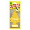 SET 3 BUCATI ODORIZANTE AUTO BRADUT WUNDER-BAUM VANILLAROMA