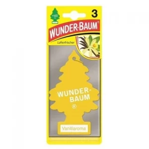 SET 3 BUCATI ODORIZANTE AUTO BRADUT WUNDER-BAUM VANILLAROMA