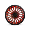 SET CAPACE ROTI 15` ROSU-NEGRU CU INEL NEGRU SOHO