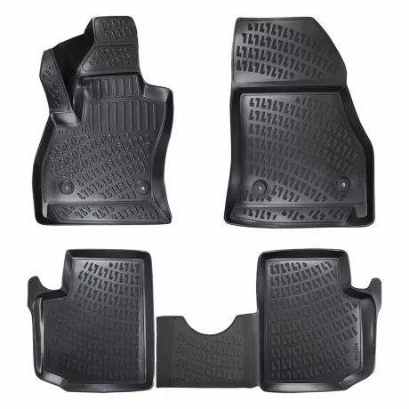 SET COVORASE AUTO CAUCIUC UMBRELLA PENTRU FIAT 500L (CUTIE MANUALA) 2013-
