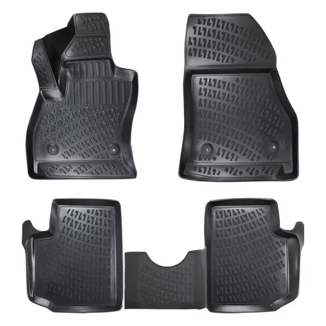 SET COVORASE AUTO CAUCIUC UMBRELLA PENTRU FIAT 500L (CUTIE MANUALA) 2013-
