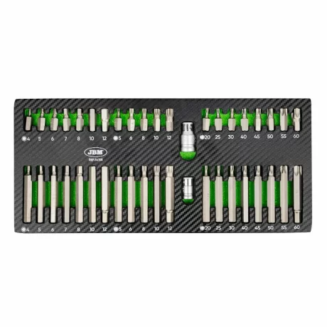 SET DE 42 IMBUSURI HEXAGONALE. 12 VARFURI ?I TORX-URI