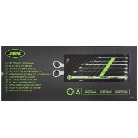 SET DE 6 CHEI INELARE EXTRALUNGI TORX JBM